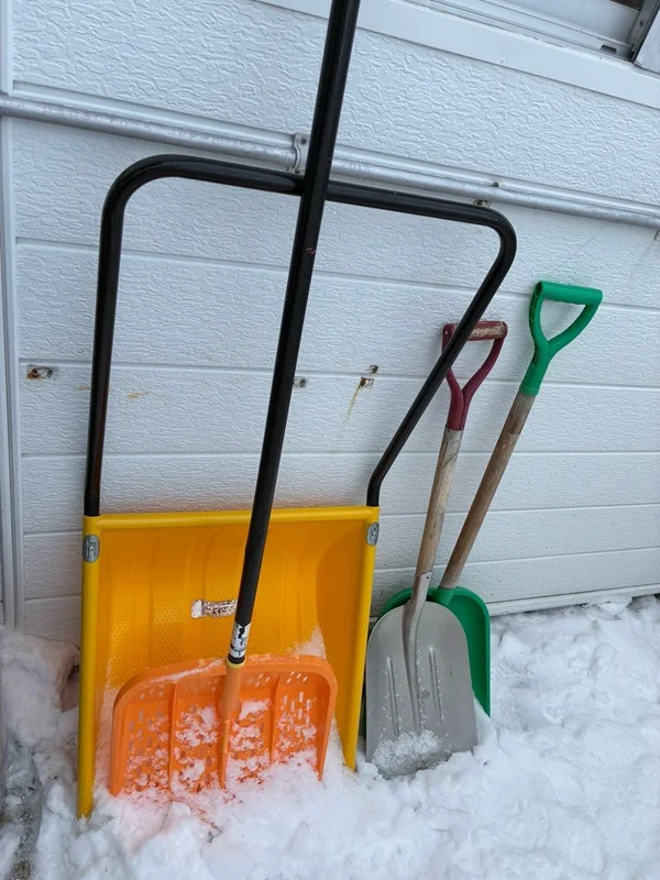 大雪が続いた北海道で、何度も出動したスコップ軍団